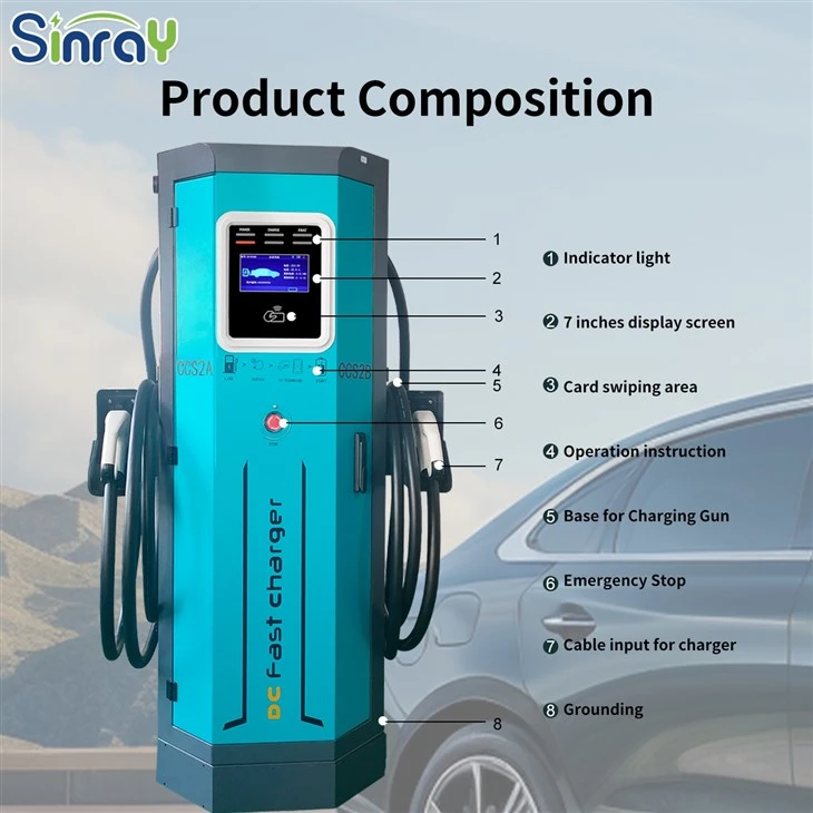 60-280KW DC EV Charging Station